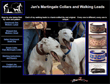 Tablet Screenshot of jansmartingales.com